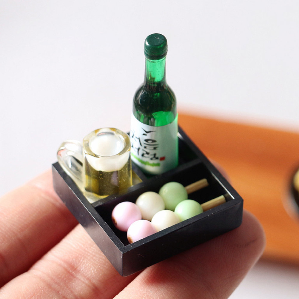 Japanese Food Lifestyle - 3Pcs Mini Sushi Realistic Decorative Set