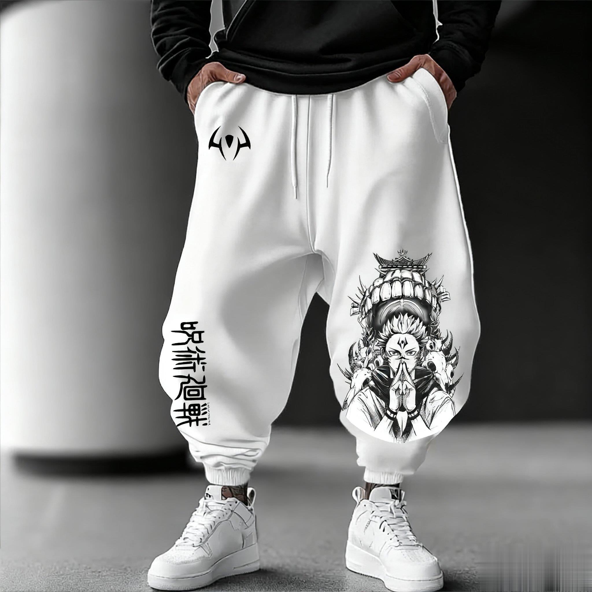 Jujutsu Kaisen Men Jogging Pan - Japan Lifestyle And Culture 评论和价格