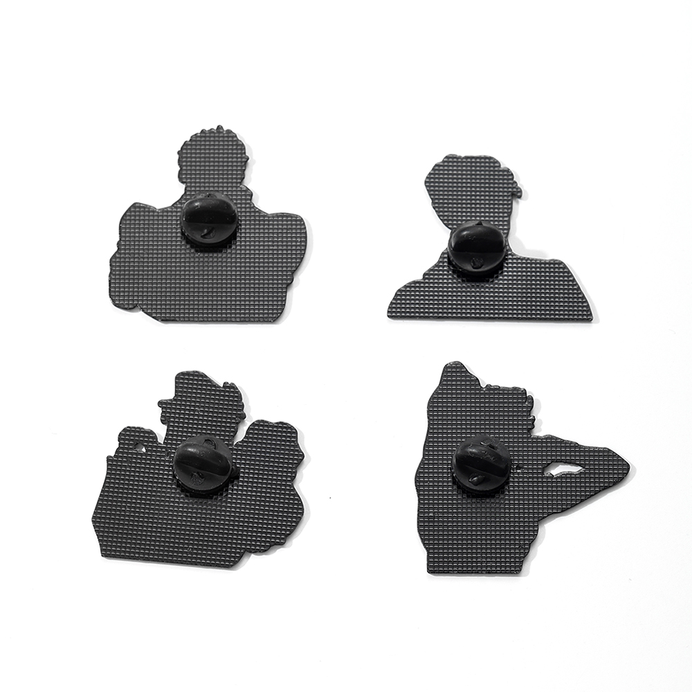 4pcs Japanese Anime Enamel Pin - Japan Lifestyle And Culture 评论和价格